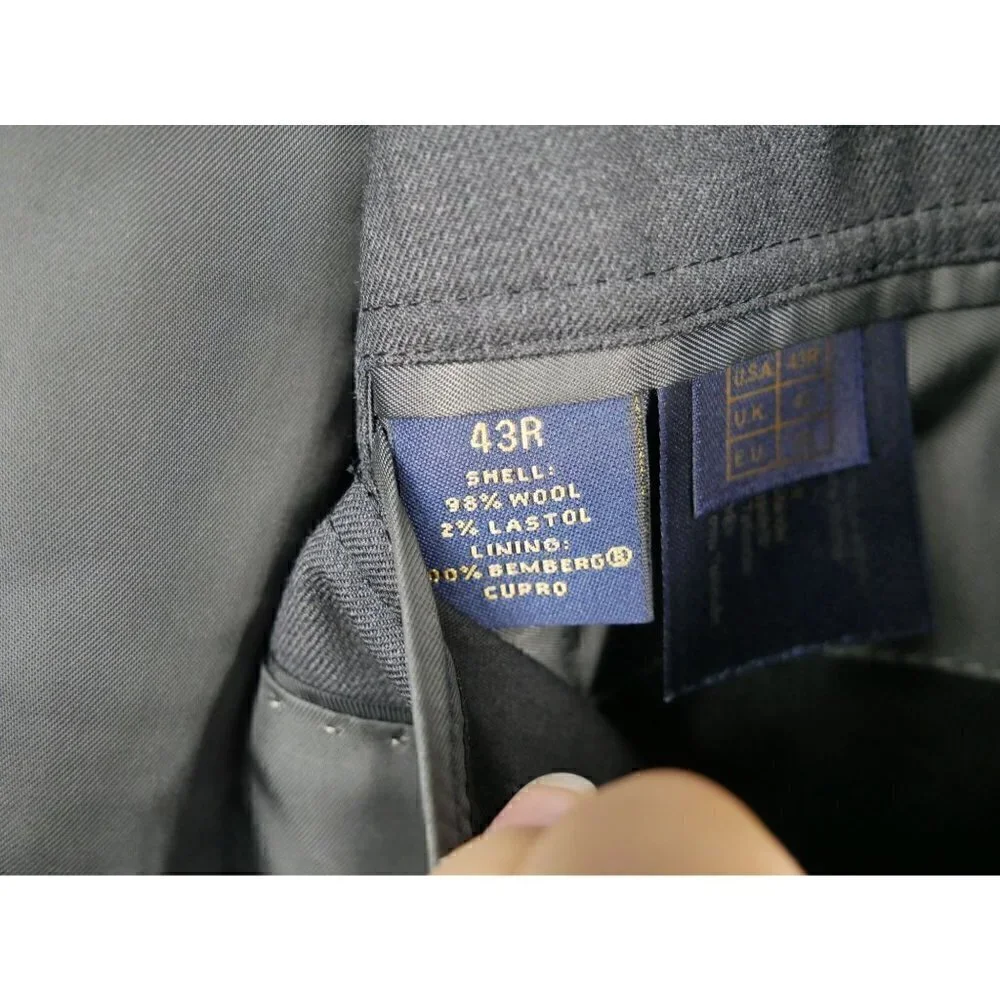 NWOT‎ Brooks Brothers Regent Grey Wool Suit Jacket 43R